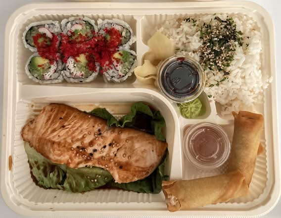 UX3. Salmon Teriyaki Bento Box 日式照烧三文鱼便当